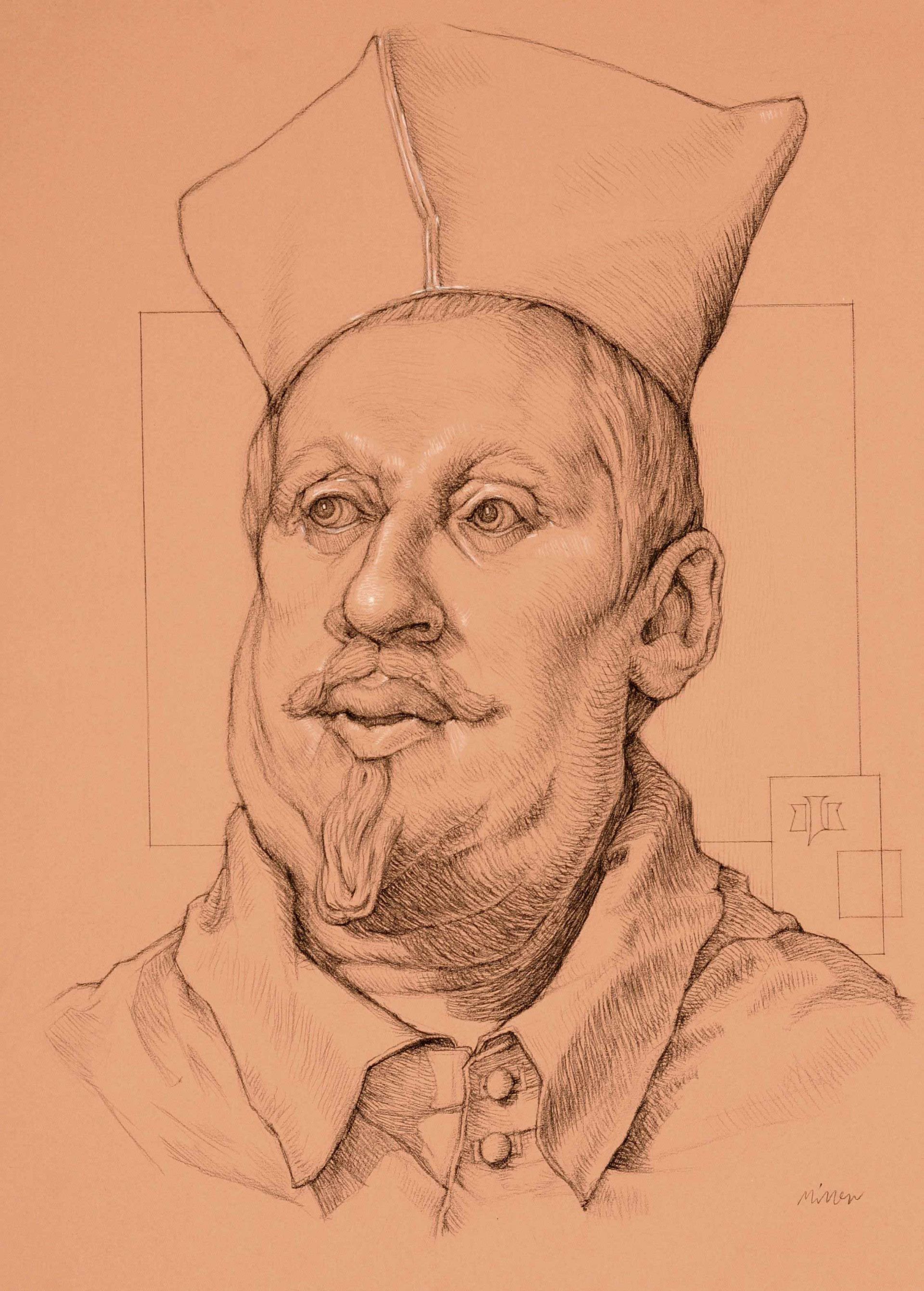 “Cardinal Borghese (after G.-L. Bernini)” (2003)