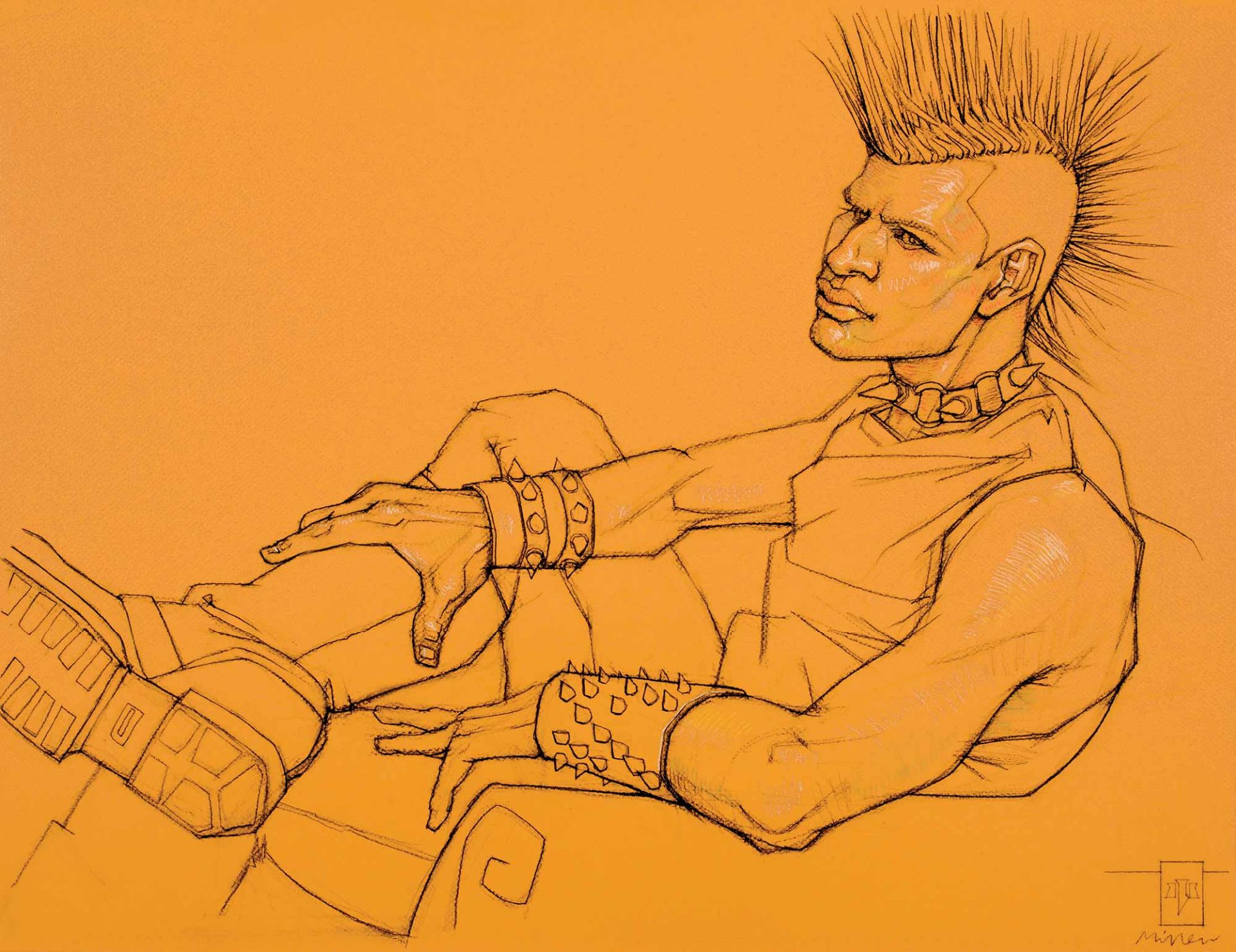 “Kevin in a Mohawk” (2008)