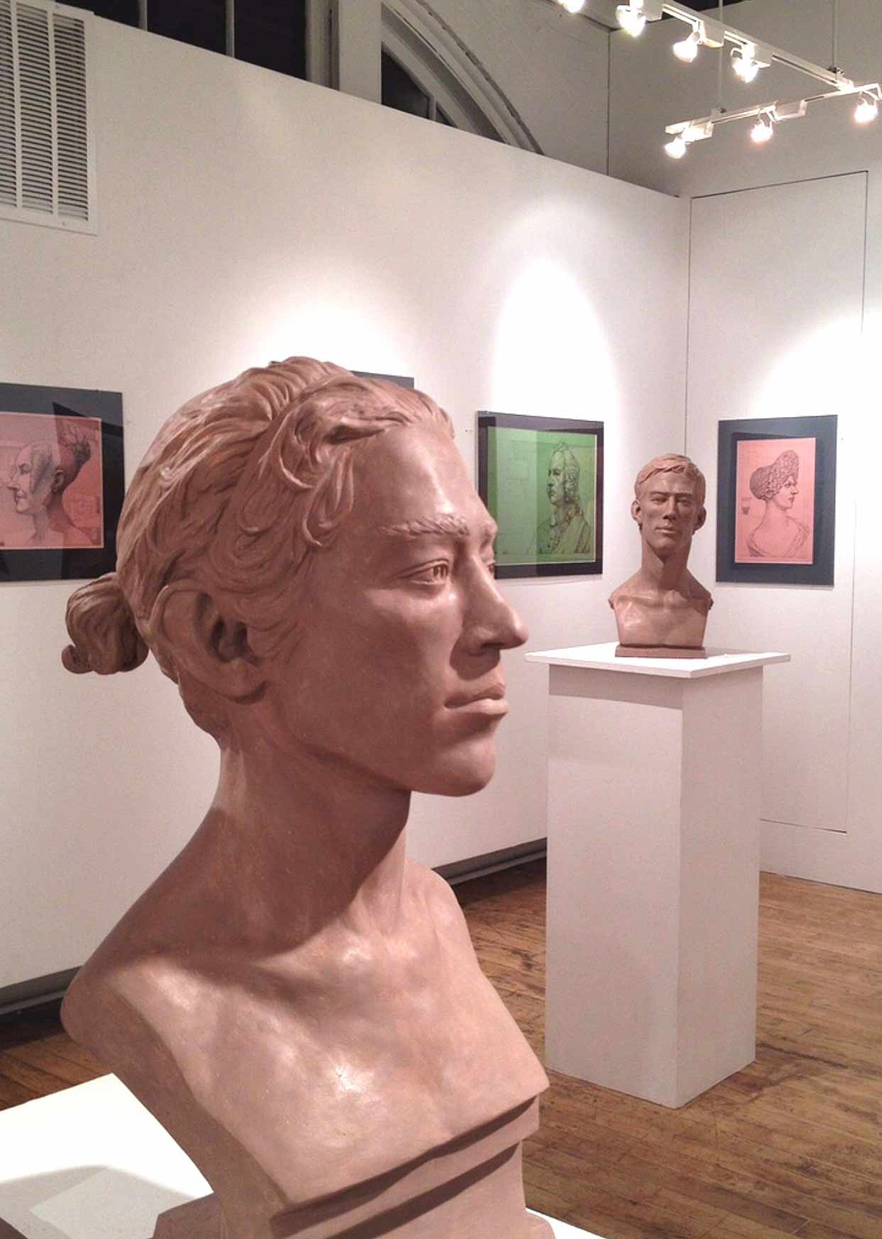 “Busts of Luke & Douglas” (2011)